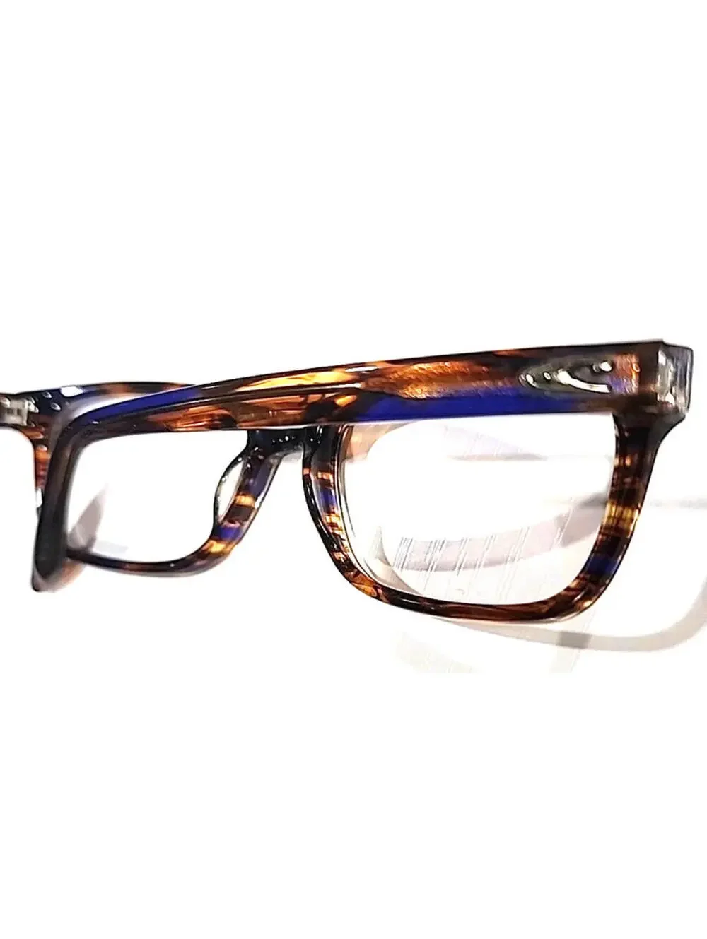 O'Neill Ono Due Brown Purple Rectangle Eyeglasses 51-17 135